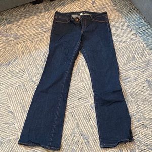 Banana Republic Boot Leg Jeans Dark Wash 31 waist / 32 inseam